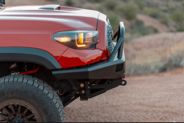 Overland Plate Front Bumper For 2016-2023 Tacoma