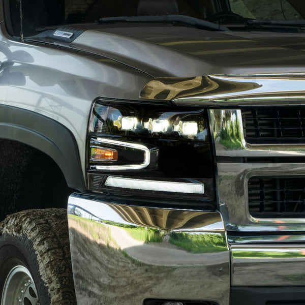 Form Lighting - 2007-2013 Chevrolet Silverado LED Projector Headlights (pair)