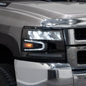 Form Lighting - 2007-2013 Chevrolet Silverado LED Reflector Headlights (pair)