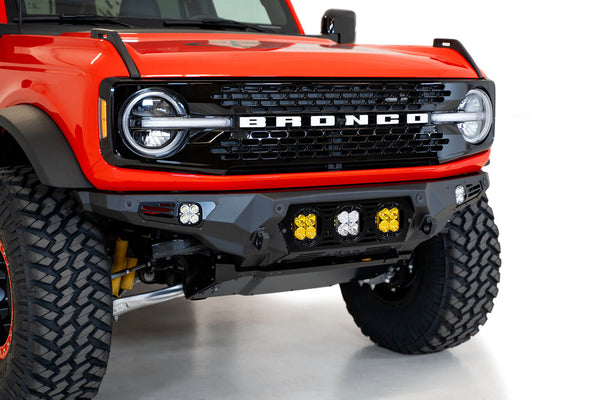 2021-2023 Ford Bronco Bomber Front Bumper (Baja)