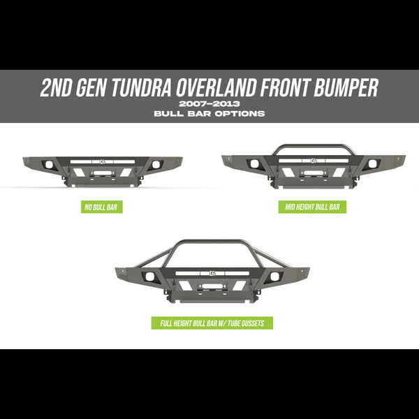 Overland Series Front Bumper For 2007-2013 Tundra
