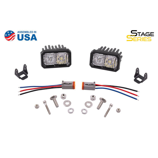 Diode Dynamics - SSC2 SAE/DOT White Pro Standard LED Pod (Pair)