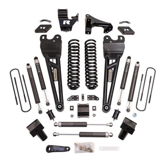6" COIL SPRING LIFT KIT WITH FALCON SHOCKS AND RADIUS ARMS - 2023-2024 FORD SUPER DUTY F250/F350 4WD
