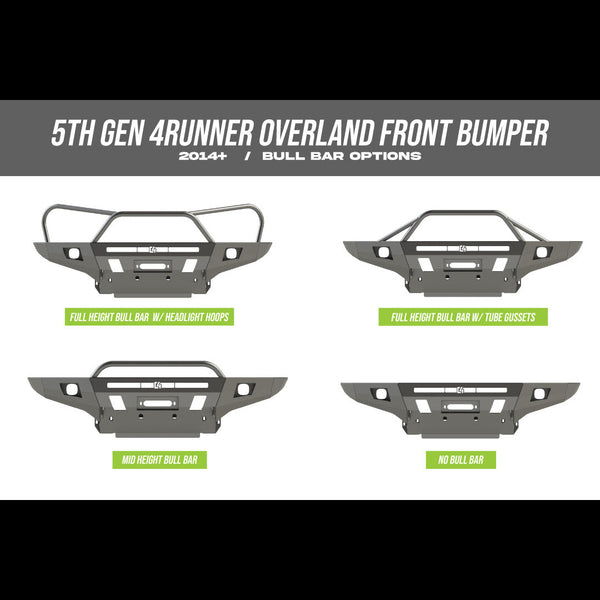 Overland Series Front Bumper For 2014-Up 4Runner