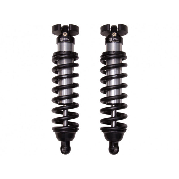 Icon 2.5 Internal Reservoir Coilovers Ext Travel Front Pair for 1996-2002 Toyota 4Runner 4WD RWD w/0-3" lift