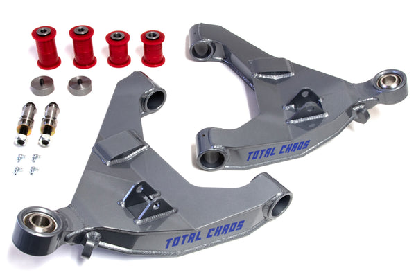 Total Chaos Expedition Series Stock Length Lower Control Arms - Single Shock