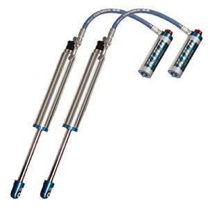 King Shocks Rear 2.5 Remote Reservoir Extended Travel Shocks - 10-22 4Runner / 09-Up FJ Cruiser