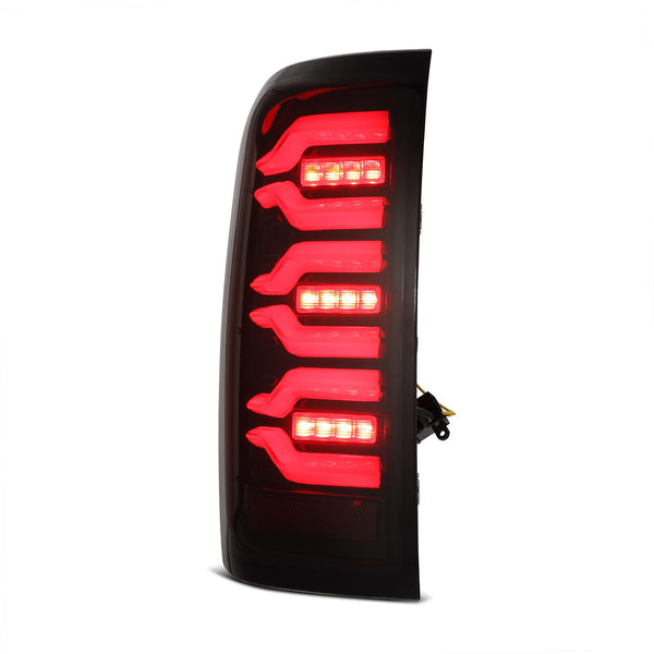 AlphaRex-LED Taillights Black-Red