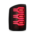 AlphaRex-LED Taillights Black Red