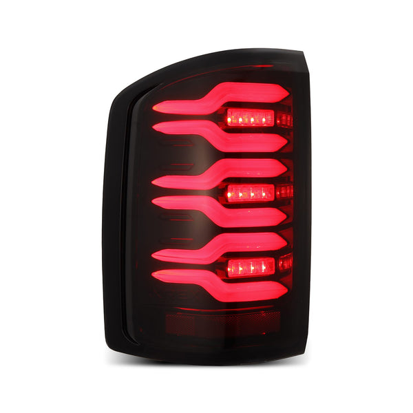 AlphaRex-LED Taillights Black Red