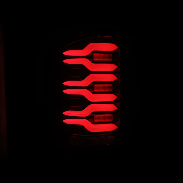 AlphaRex-LED Taillights Black Red