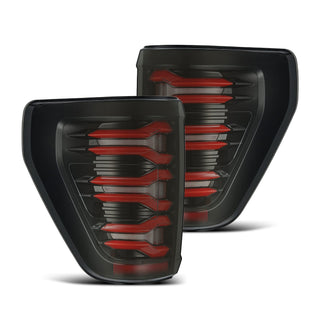 AlphaRex-LED Taillights Black Red