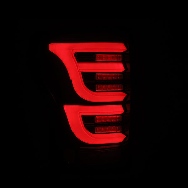 AlphaRex-LED Taillights Black Red