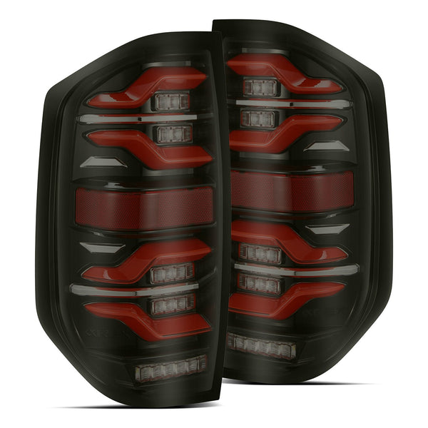 AlphaRex-LED Taillights Black-Red