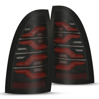 AlphaRex-LED Taillights Black-Red