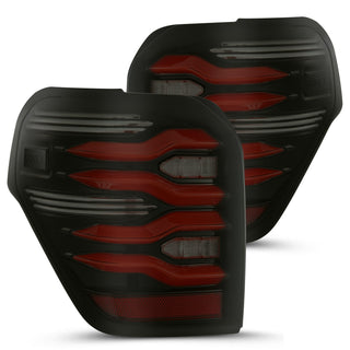 AlphaRex-LED Taillights Black-Red