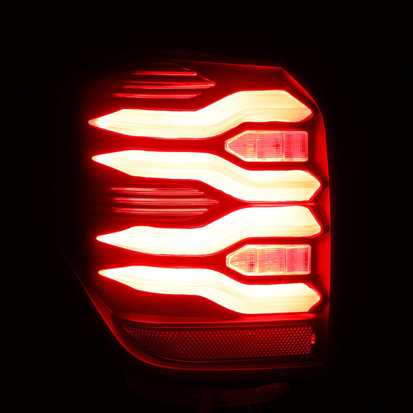 AlphaRex-LED Taillights Black-Red