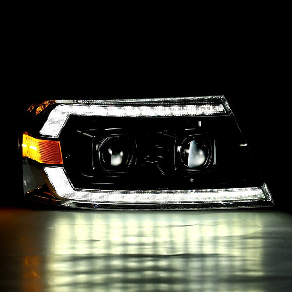 AlphaRex-Projector Headlights Alpha-Black