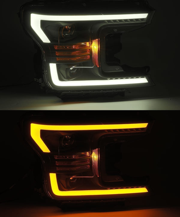 AlphaRex-Projector Headlights Black