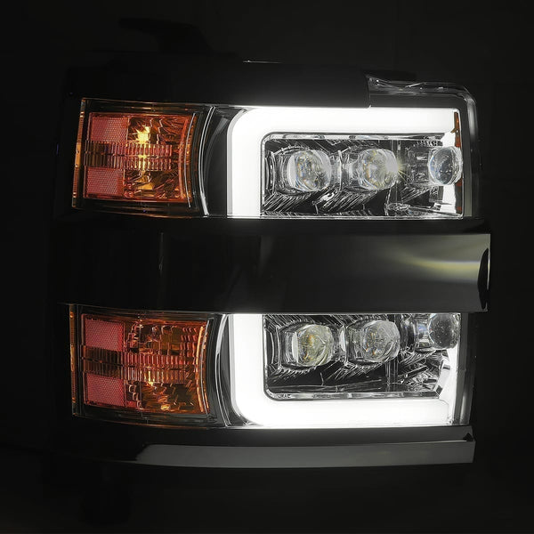 LED Projector Headlights For 15-18 Chevy 2500/3500