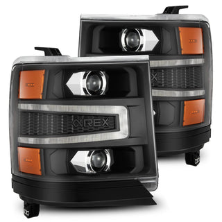 AlphaRex-Projector Headlights Black