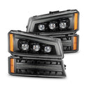 AlphaRex-Projector Headlights Alpha-Black