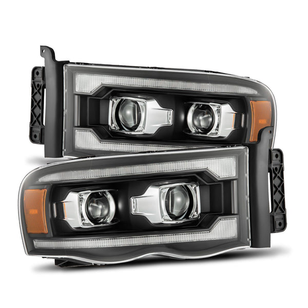 AlphaRex-Projector Headlights Black