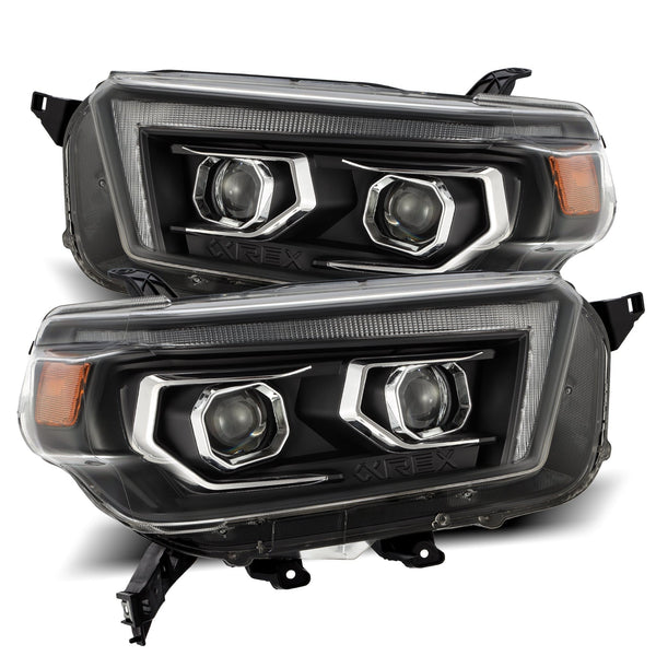 AlphaRex-Projector Headlights Black