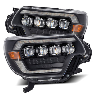 Buy black AlphaRex NOVA-Series LED Projector Headlights For 12-15 Tacoma