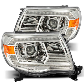 Buy chrome AlphaRex LUXX-Series LED Projector Headlights For 05-11 Tacoma