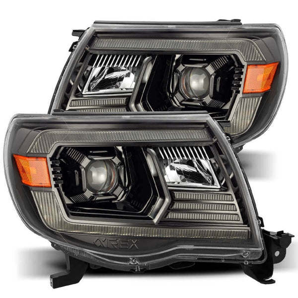 AlphaRex LUXX-Series LED Projector Headlights For 05-11 Tacoma