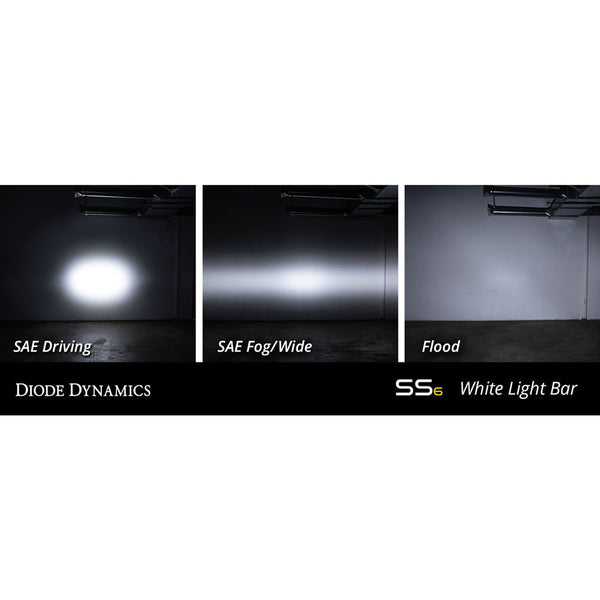 Diode Dynamics - SS6 SAE/DOT Light Bar (Single)