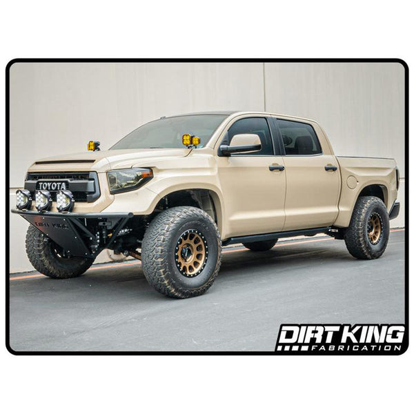 Dirt King Fabrication Rear Shock Mounts w/ Bump Pads - Toyota Tundra (2007-Current)