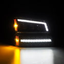 AlphaRex NOVA-Series LED Projector Headlights For 03-06 Chevrolet Silverado/02-06 Avalanche