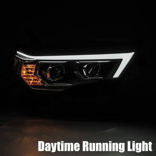 AlphaRex LUXX-Series LED Headlights Black 2014-2020 Toyota 4Runner