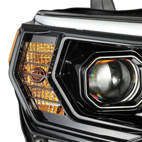 AlphaRex LUXX-Series LED Headlights Black 2014-2020 Toyota 4Runner