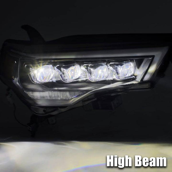 AlphaRex NOVA-Series Led Projector Headlights Black 2014-2020 Toyota 4Runner