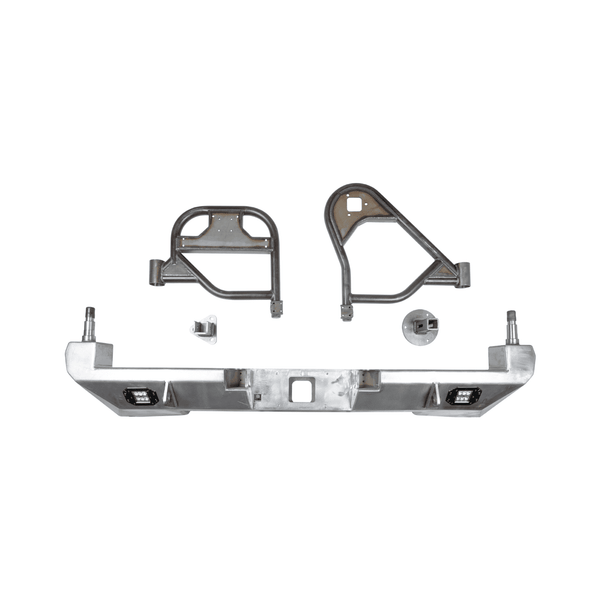 All-Pro Offroad High Clearance Dual Swing-Out Rear Bumper for 05-15 Tacoma