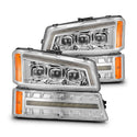 AlphaRex NOVA-Series LED Projector Headlights For 03-06 Chevrolet Silverado/02-06 Avalanche