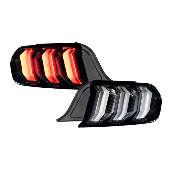 Form Lighting - 2015-2022 Ford Mustang LED Tail Lights Clear (pair)