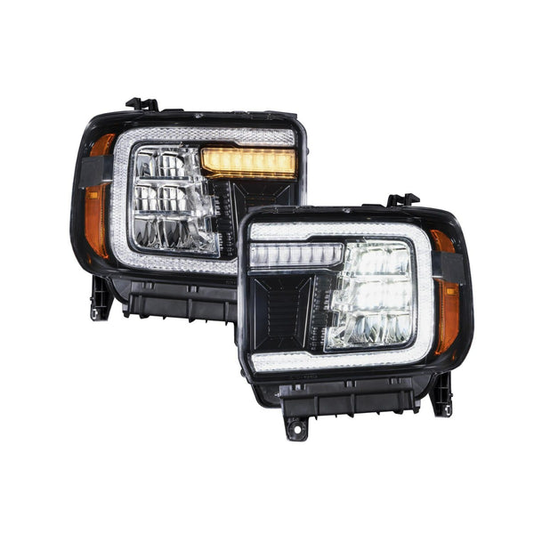 2014 GMC Sierra LED Reflector Headlights