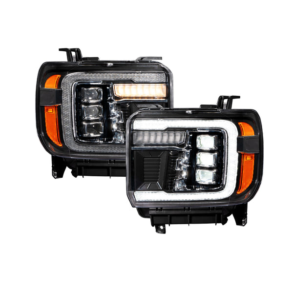 2014 GMC Sierra LED Projector Headlights