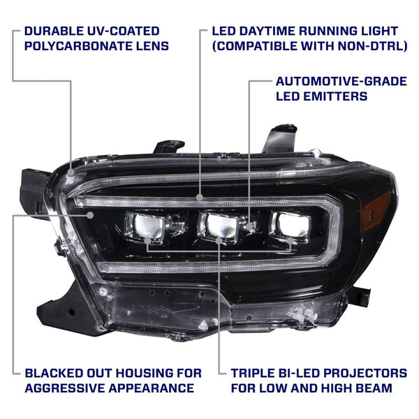 Sequential LED Headlights for 2016-2023 Tacoma