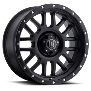 Icon Alloys Alpha Wheel | Black on Black - Toyota 2005+ Tacoma/2003+ 4Runner