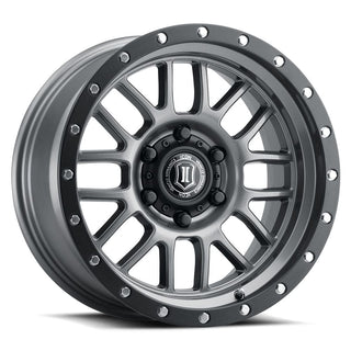 Icon Alloys Alpha Wheel | Titanium - Toyota 2005+ Tacoma/2003+ 4Runner