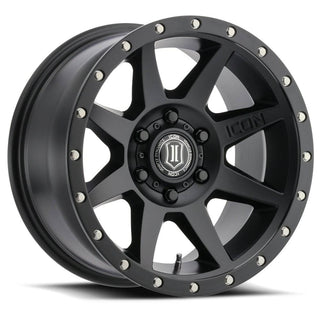 Icon Alloys Rebound Wheel | Satin Black- Toyota 2005+ Tacoma/2003+ 4Runner