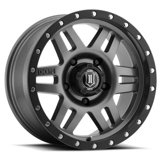 Icon Alloys Six Speed Wheel | Gunmetal- Toyota 2005+ Tacoma/2003+ 4Runner