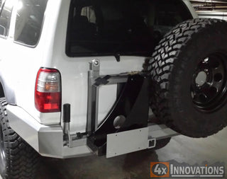 4XInnovations Rear Plate Bumper With Tire Carrier For 1996-2002 4Runner