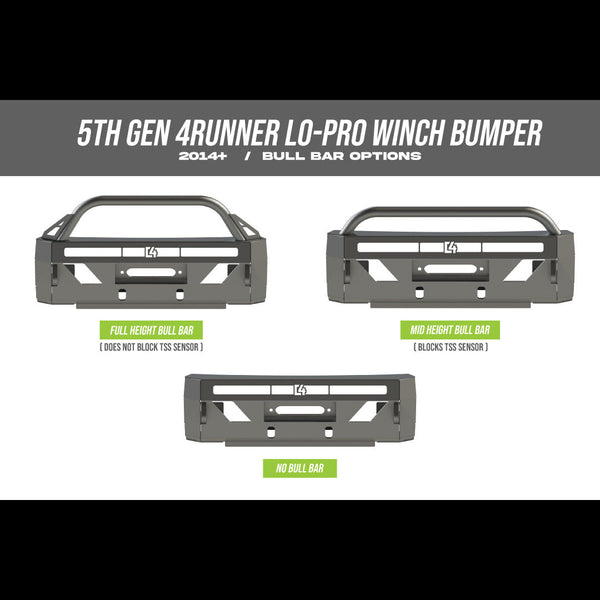 4Runner Lo Pro Winch Bumper 2014-Up 4Runner