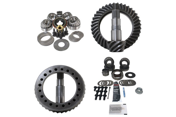 JK Non-Rubicon 4.11 Ratio Gear Package (D44-D30) with Koyo Bearings (Front Carrier Required When Upgrading From Factory 3.21 Ratio Only)